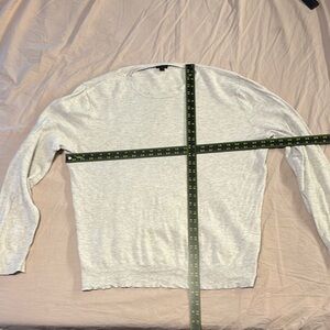 J. Crew Men's Cotton / Cashmere Blend Sweater XL Gray